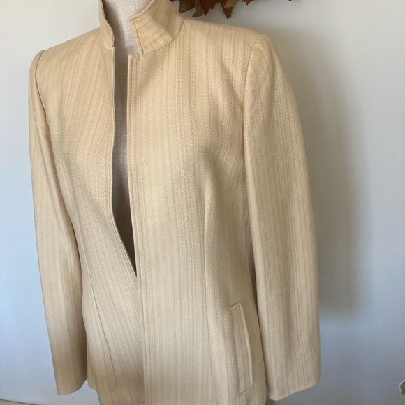 LINDA ALLARD ELLEN TRACY Jacket in pale yellow - Picture 2 of 7